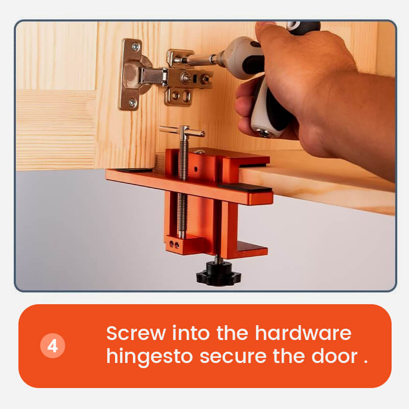 Cabinet Door Mounting Jig