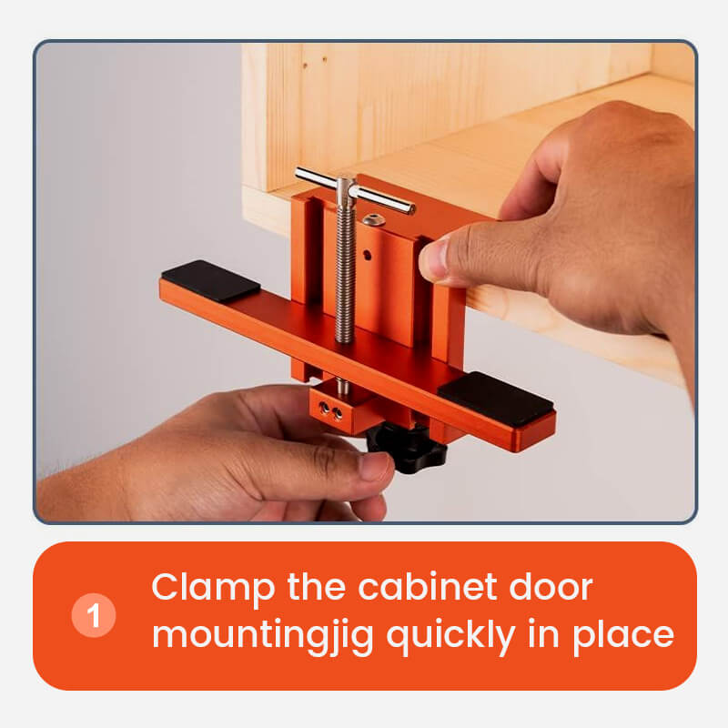 Cabinet Door Mounting Jig