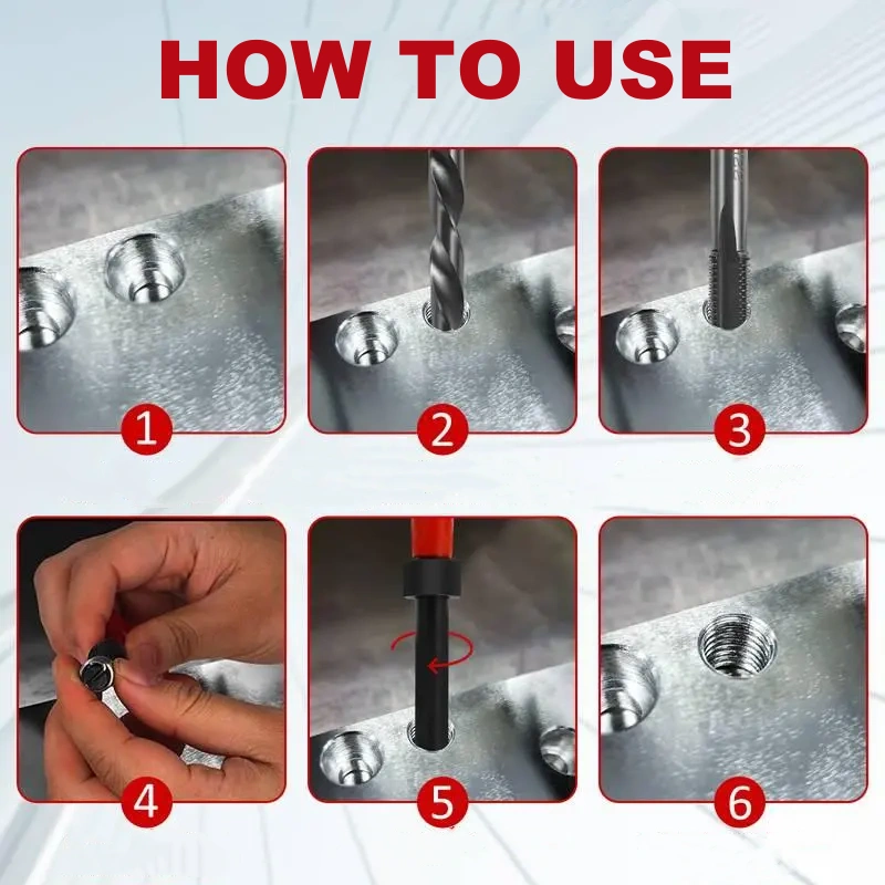 HSS Drill Bit Thread Repair Kit