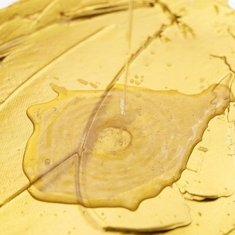 Weather resistant water-based gold paint