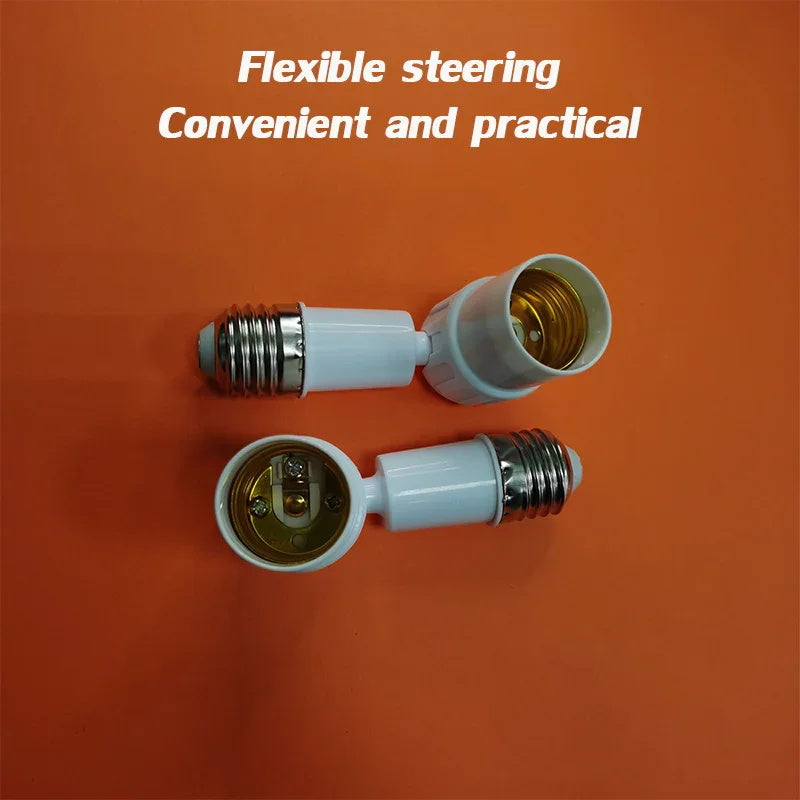 Adjustable E27 Light Socket Extender