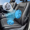 Car Cooling and Ventilated Backrest and Seat Cushion Set