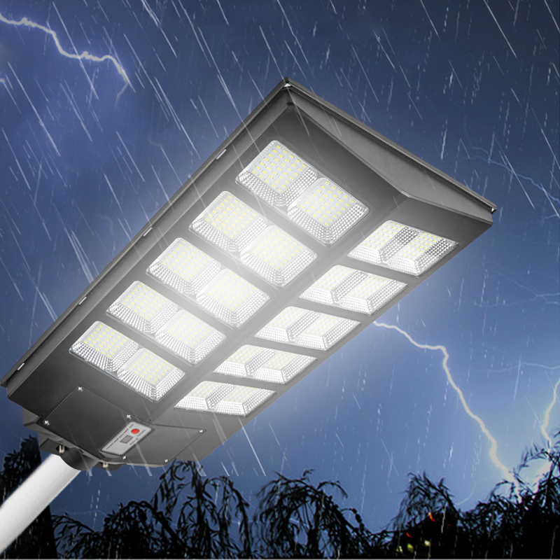 Smart Solar-Powered Street Lamp - Motion Sensor,Remote Control