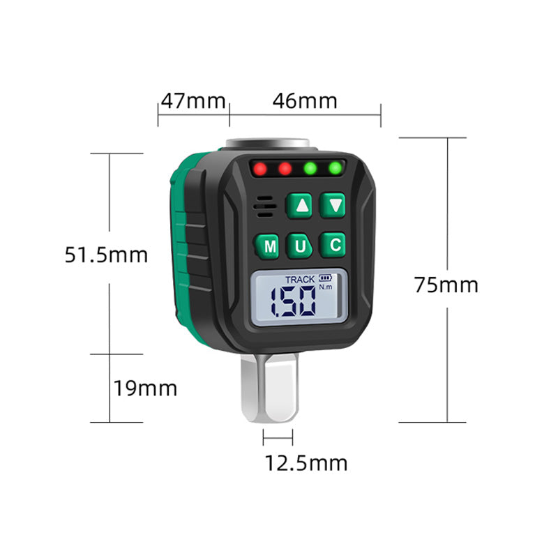 High-Accuracy Digital Torque Adapter with LCD Display