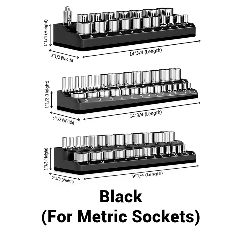 Precision Magnetic Socket Holder 3-Piece Set（50%OFF）